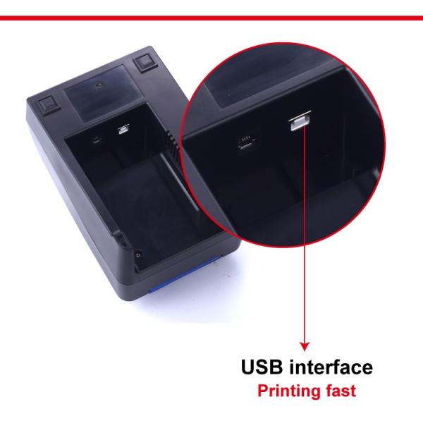 USB Interface 58mm Thermal Receipt Printer TP-58H for Customer Satisfaction