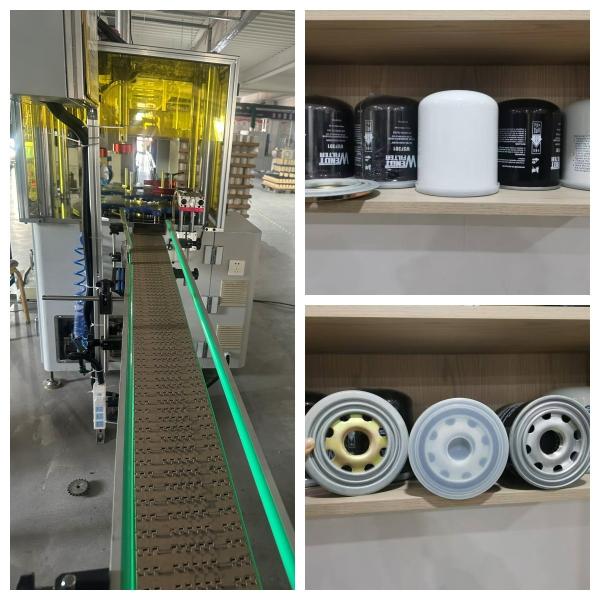 Height 80 - 350mm Spin On Oil Filter Making Machine Full Auto Seaming Machine