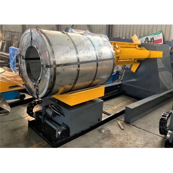 Four Arms Hydraulic Decoiler Machine 1250mm Automatic Uncoiler Machine
