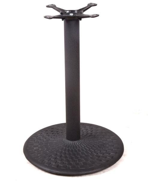 Cheap Different Design Bistro Table Base Color Customized Cast Iron Material Round Table for sale