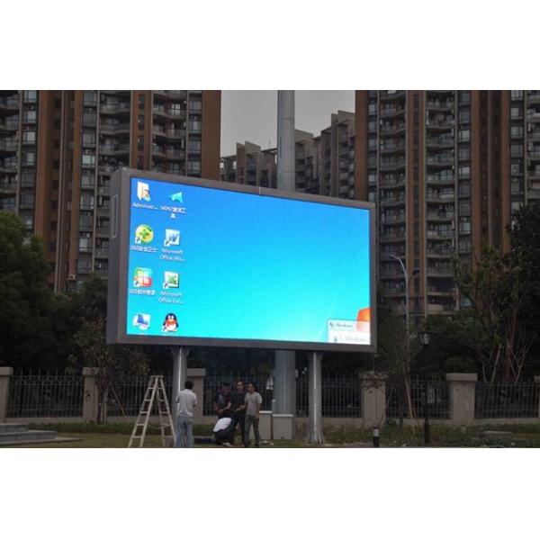 5500cd/ M2 Curved Led Panel Waterproof P5 Outdoor Led Display Screen Durable ROHS