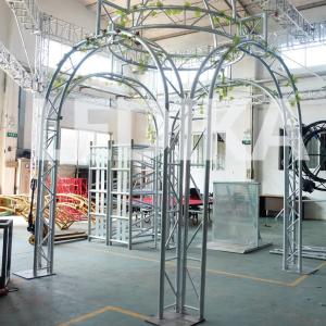 China Galvanized Aluminum Roof Truss Stand Frame Display 4000mm Length on sale