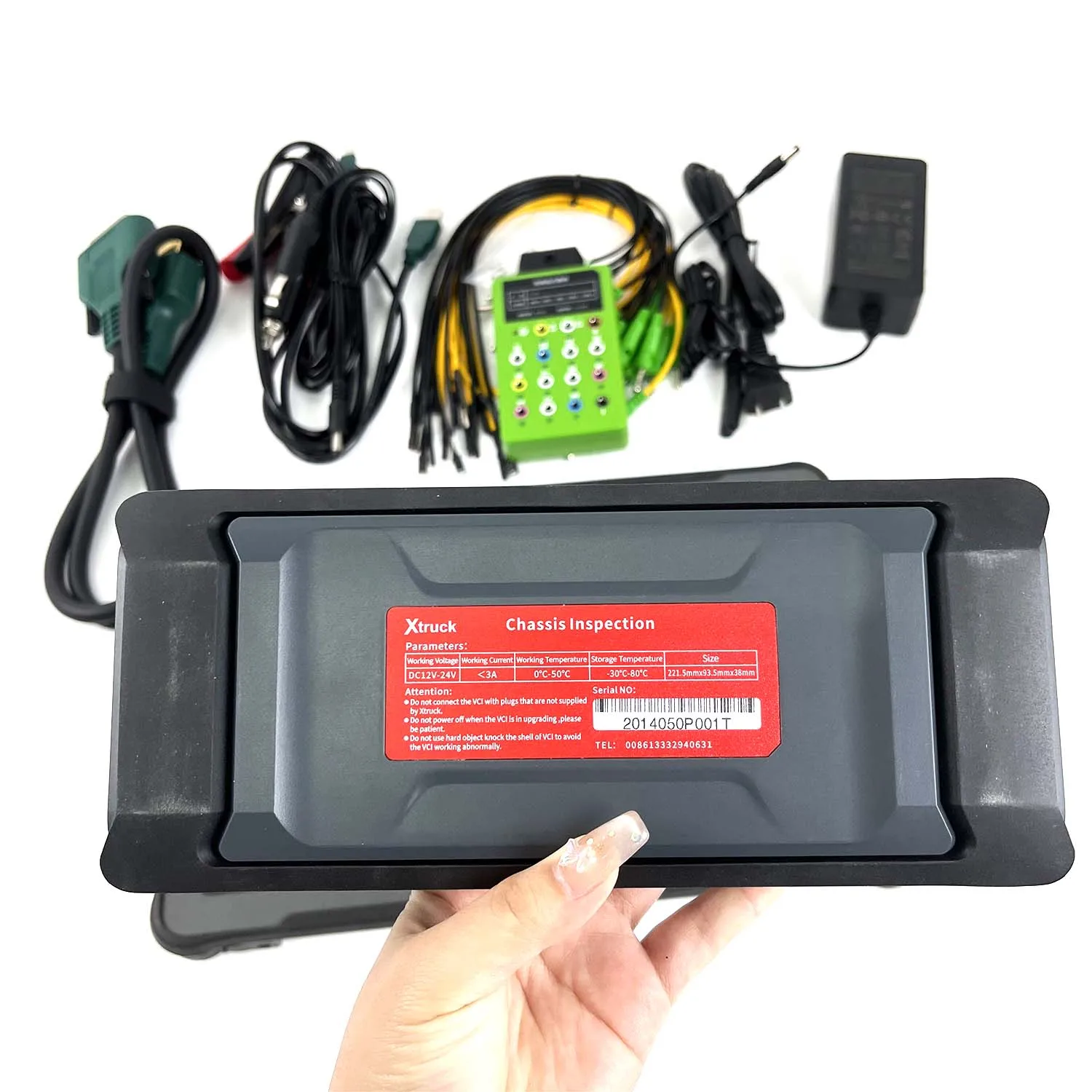 Heavy Duty Truck for Xtruck Chassis Inspection Read fault code ABS/EBS/RCS ZF gearbox FAS+SINOTRUCK Diagnostic Tool CFC2