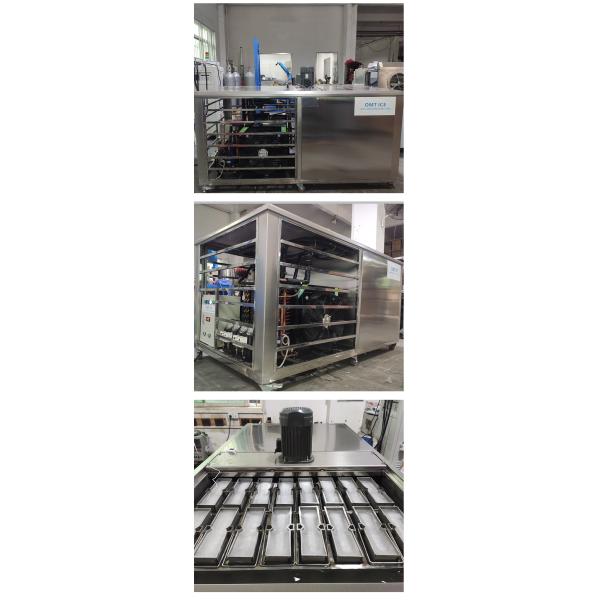 Easy Maintenance Block Ice Maker Machine For Construction And Concrete Cooling