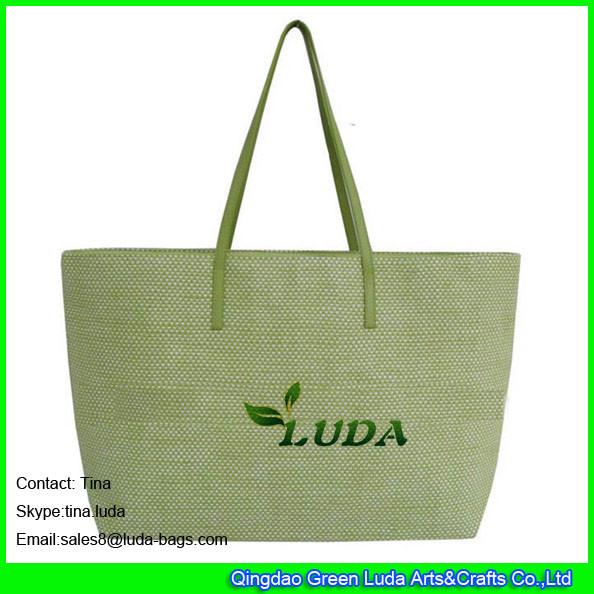Cheap LUDA cheap discount handbags for sale summer beach straw paper straw bags for sale