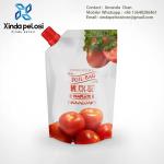 Custom Printed Food Nozzle Packaging Bags Stand Up Pouch With Spout Packaging