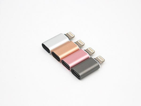 Cheap New Ultra Short Micro USB to Type-C Connector OTG Mini USB Adapter for Smartphone for sale