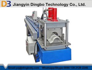 ISO SGS CE Metal Ridge Cap Roll Forming Machine 12 Months Warranty