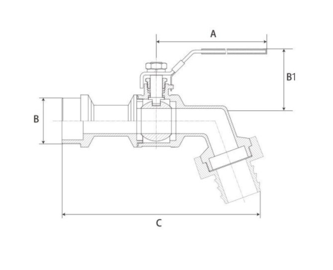 SS304 Hot and Cold Single Handle Tap Cheap Faucet