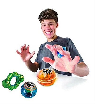 Kingda Plastic Electronic Products , CE luminous ABS Elements Fingertip Magic Ball