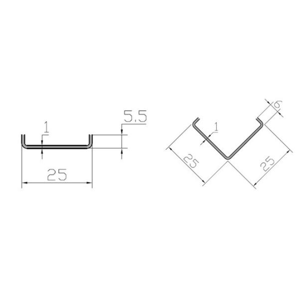 Double Rows Roof Panel Roll Forming Machine , Stud And Track Roll Forming Machine