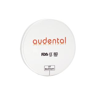 12-25mm Thick Multilayer Zirconia Block With Strength 600Mpa UT ML Yttria Stabilized Zirconia