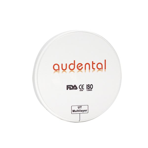 Cheap 12-25mm Thick Multilayer Zirconia Block With Strength 600Mpa UT ML Yttria Stabilized Zirconia for sale