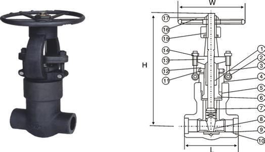 Cheap A216WCB + Stliite Disc Cast Steel Gate Valve Pressure Rating DIN PN25 for sale