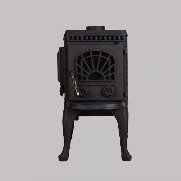 Cheap Black Garden Wood Burner Chimney Cast Iron Outdoor Fireplace European Style for sale