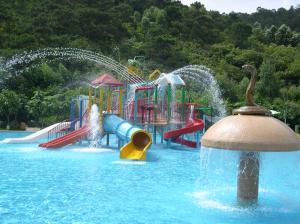 Best OEM Fiberglass Kids' Water Playground System, Swimming pool Play Equipment wholesale
