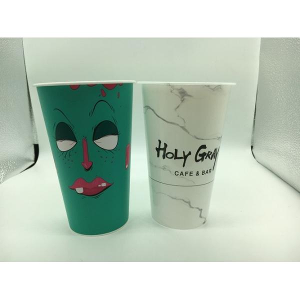 Drinkware Type Pp Iml Cups / Coffee Clear Plastic Milkshake Cups