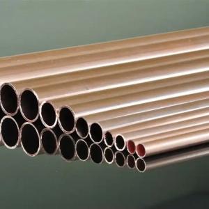Best 99.9% Pure Copper Tube C10100 C10200 C11000 / Copper Pipe  Hairline wholesale