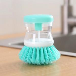 Best Tpr Soap Dispensing Cleaning Brush Automatic Adding Press Button wholesale
