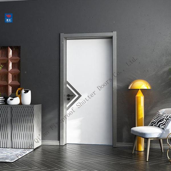 Fixed Front Entry Solid Wood Pivot Door For Commercial Building