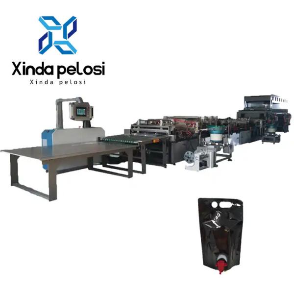 High Speed Automated Liquid Bag Making Machine For Coffee Juice 30pcs/Min