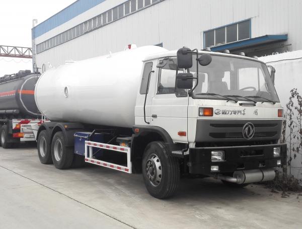 Cheap 20000 Liter 10 Ton LPG Gas Tanker Truck Rigid Bobtail Truck With Rochester Level Gauge LC Flowmeter for sale