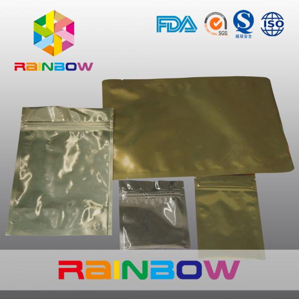 3 - Side High precision Foil Pouch Packaging Full Printing With Valve