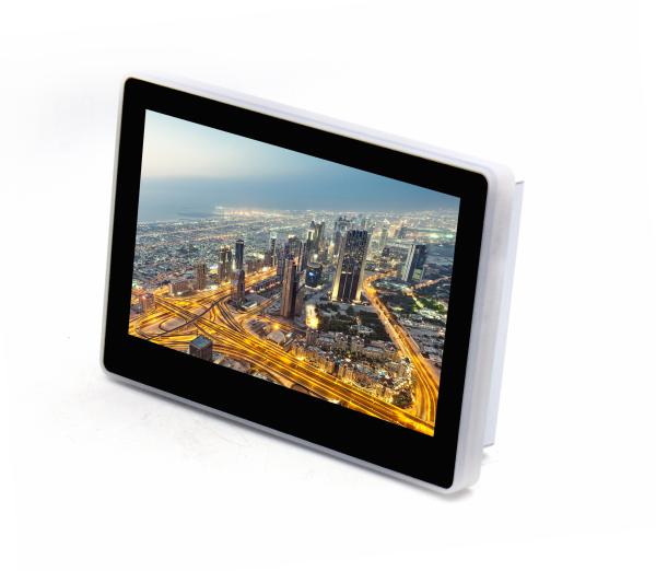 Cheap Auto Bootup Android Industrial Tablet With IPS Touch Screen Serial Port Arduinn GPIO Ethernet POE Inwall Mount for sale