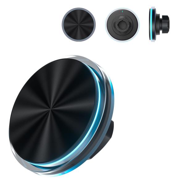 Cheap Original Design Magnetic Car Phone Holder With Ambient Light And Strong Magnetic Attraction For Automotive for sale