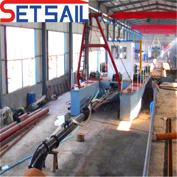 Full Hydraulic Jet Suction Sand Mining Dredger