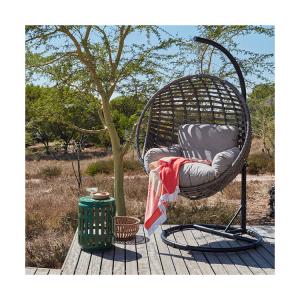 Best Metal Frame All Weather Hanging Chair with Polyester Cushion and Garden Single Seating wholesale