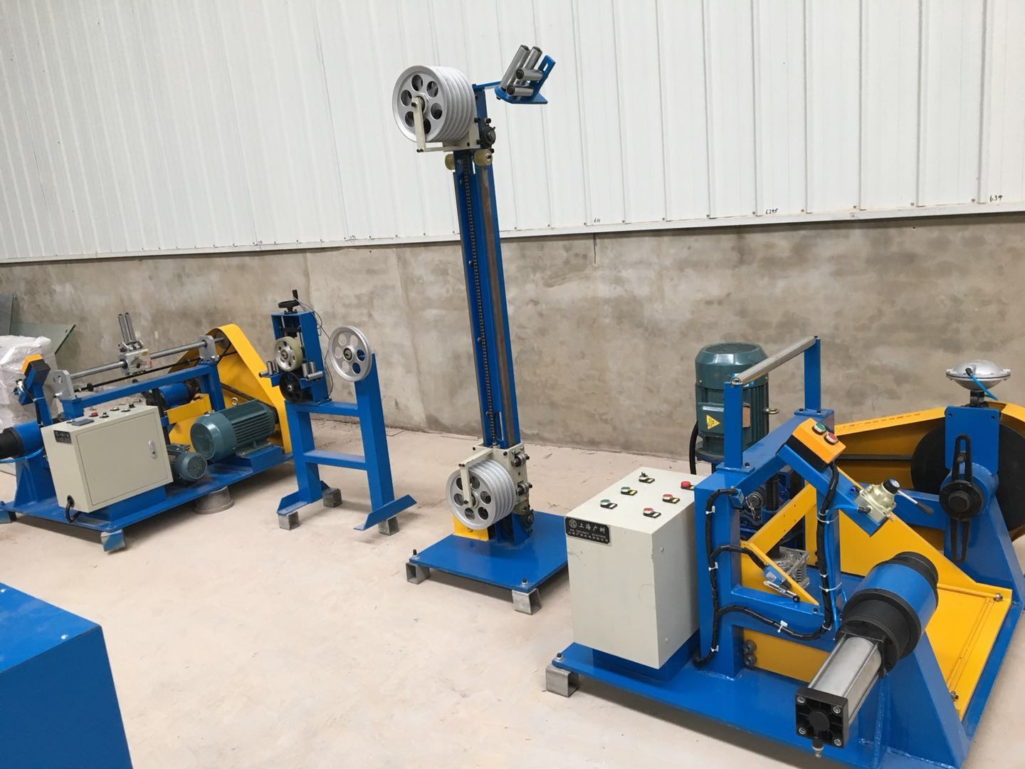 Adjustable Speed Automatic Cable Coiling Machine With Frequency Conversion
