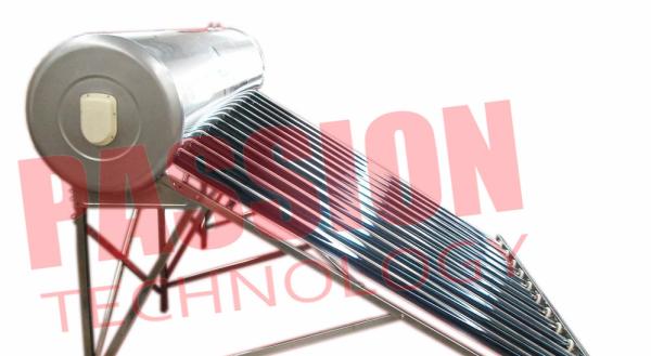 Cheap Mirror Stainless Steel Open Loop Solar Water Heater 150 Liter For Residential for sale