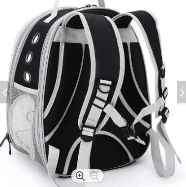 Travel Portable Pet Carrier Backpack Breathable Custom Bubble Dog Backpack