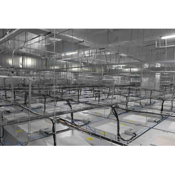 OEM Program Modular Class 1000 Clean Room ISO 5 6 7 8 Standard Dust Free Air Cleaning For Cosmetics Industry
