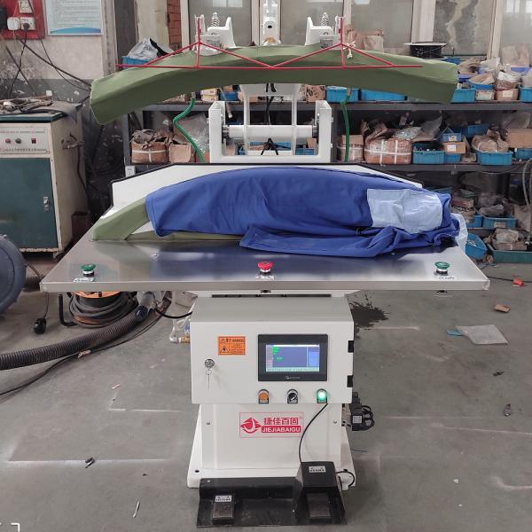 Automatic Industrial Garment Ironing Machine Steam Trouser Press Machine Vacuum
