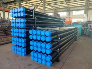 China High Steel Water Well Drill Pipe Od 114mm 4 1/2 Remet Length 6000mm Black on sale
