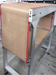 10*10mm E Fiber Glass Ptfe Mesh Conveyor Belt