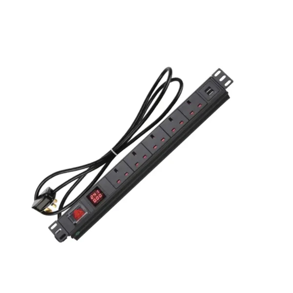 Switched Smart Rack PDU with Remote Per Outlet Control & Inlet Power Metering