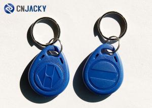 China Professional NFC ABS RFID Key Fob Tags For Bus / Hotel Access control on sale