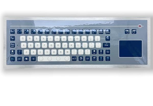 Cheap 71 Keys Industrial Computer Keyboard Explosionproof With Touch Pad F8-TP-C for sale