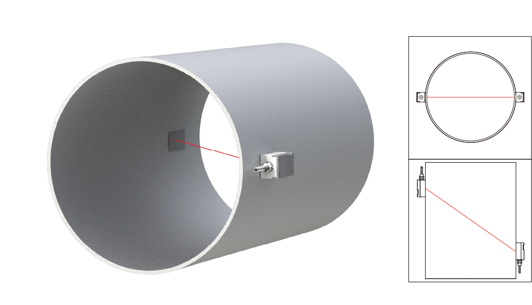 Clamp On Ultrasonic Energy Meter ST501 PT100 Utilizing Transit Time Method for Accurate and Measurement of Liquid Flow Rates