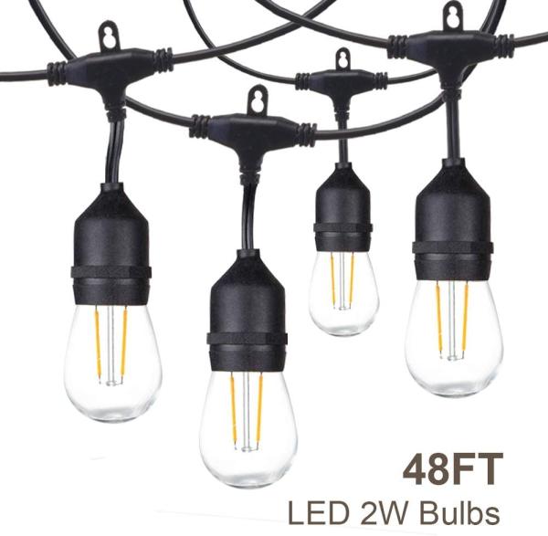 Cheap Heavy Duty Waterproof Dimmable Commercial Grade LED String Lights for sale