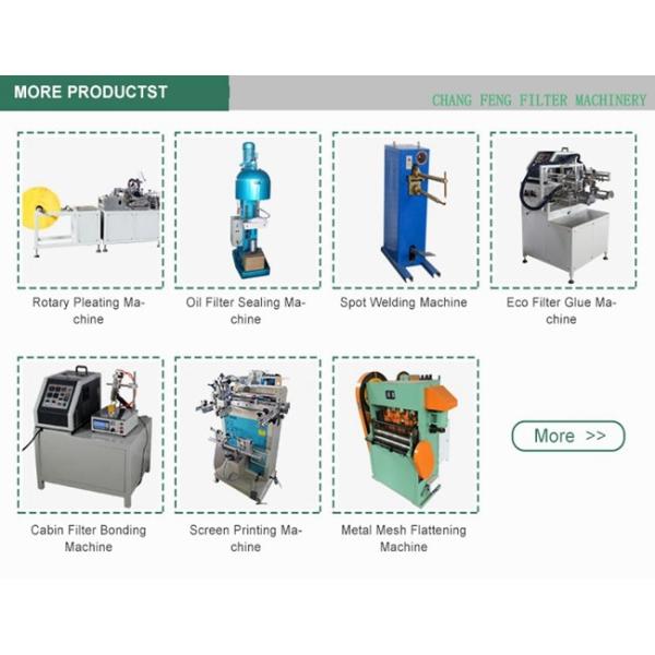 1100mm Filter Paper Pleating Machine 200 C Degree Working Temperature