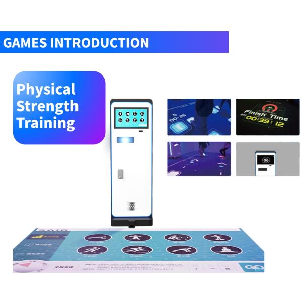 Wireless Control All-in-one Mobile Interactive Floor Projection With Touch Screen