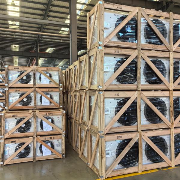 Aluminum / Painted Stampboard Cold Storage Evaporator In Refrigeration System