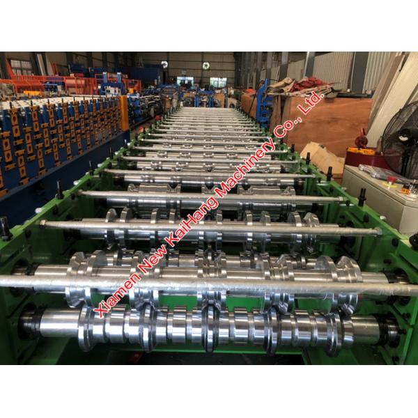 Trapezoidal PPGL Wall And Roofing Sheet Roll Forming Machine Cold Roll Forming Process