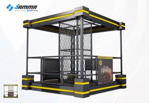 Best Black Yellow Virtual Shooting Simulator Theme Park Equipment With 2 Handles wholesale