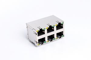 Best CAT5 Internet Cable Rj45 Ethernet Socket Connections With LEDs TM5JB823T1111 wholesale