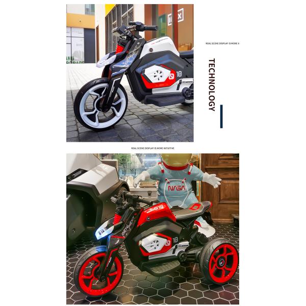 2022 Electric Ride On Kids Electric Motorcycle Car Toys for Drift Age Range 5 to 7 years